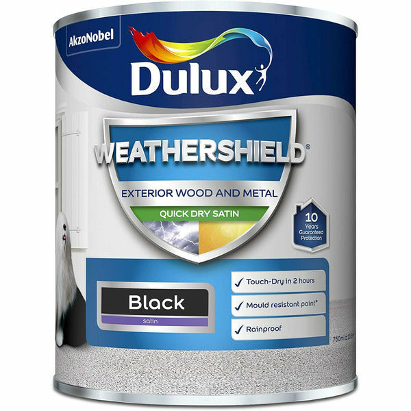 Dulux Weathershield Quick Dry Exterior Satin