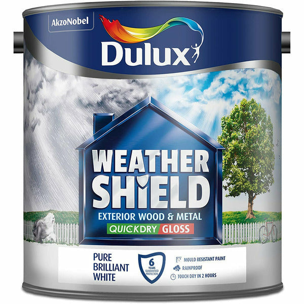Dulux Weathershield Quick Dry Exterior Gloss