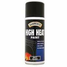 Hammerite High Heat Paint Aerosol Matt Black - 400ML