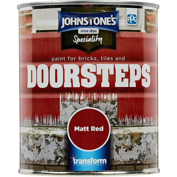 Johnstones Doorsteps Paint Matt Red