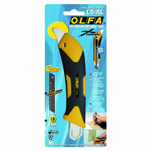 OLFA X-Design Auto Lock Snap Knife 18MM Metal Pick
