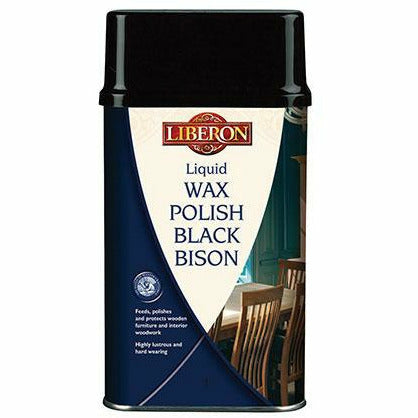 Liberon Liquid Wax Polish Black Bison