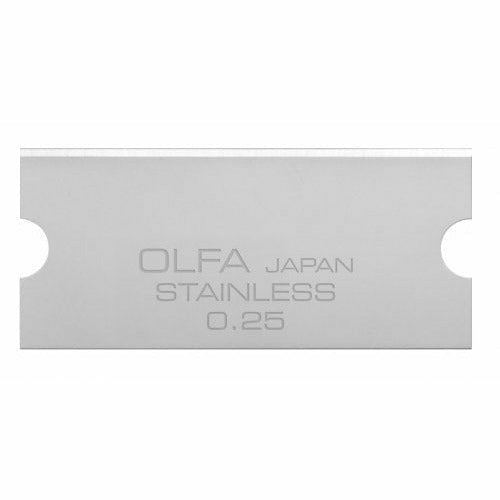 OLFA Stainless Steel Scraper Blades GSB2S/6B