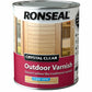 Ronseal Crystal Clear Outdoor Varnish