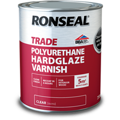 Ronseal Trade Polyurethane Varnish Clear