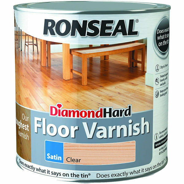 Ronseal Diamond Hard Floor Varnish Clear