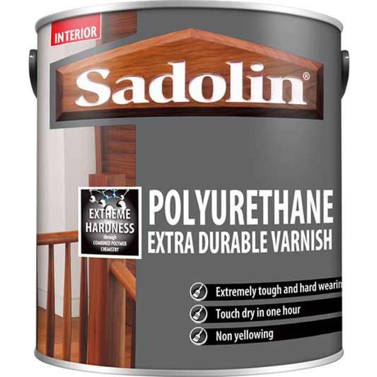 Sadolin Polyurethane Extra Durable Varnish Clear