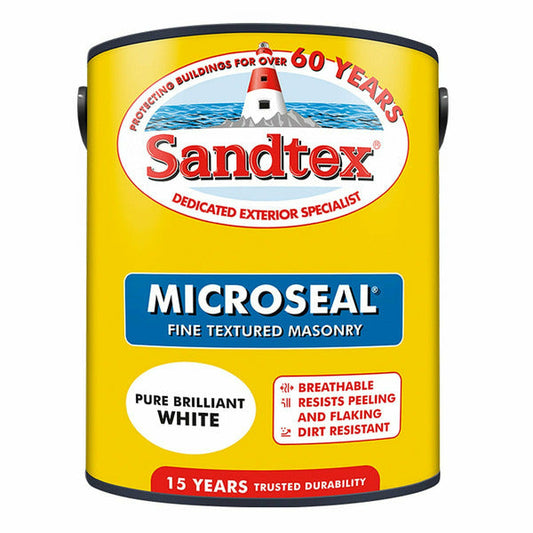 Sandtex Microseal Fine Textured Masonry Paint