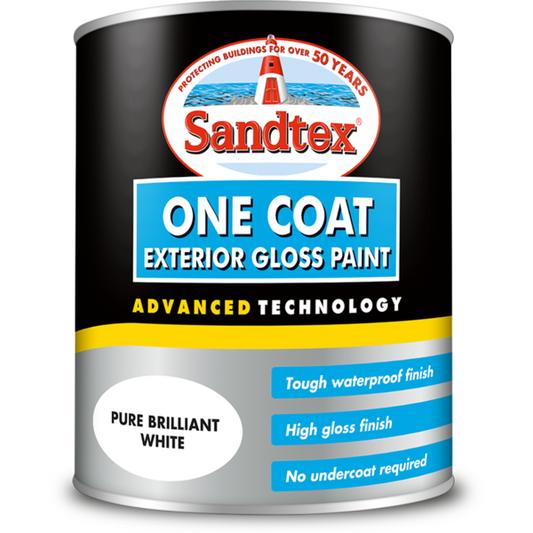 Sandtex One Coat Exterior Gloss Paint