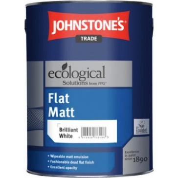 Johnstones Flat Matt Brilliant White
