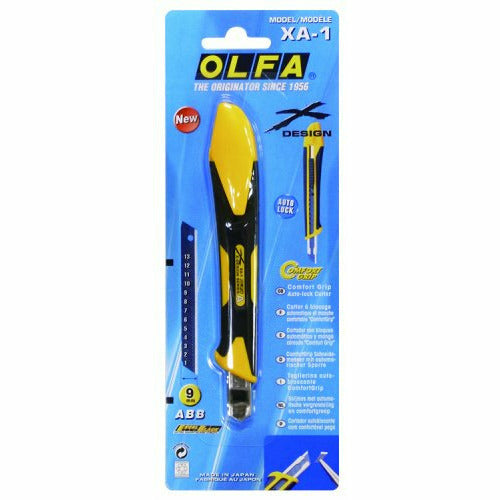OLFA X-Design Snap Knife With Clip And Snapper 9MM
