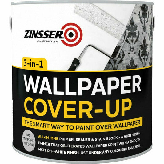 Zinsser Wallpaper Cover Up White 2.5L