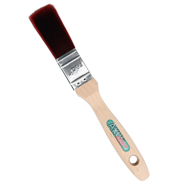 AXUS RED SUPER SMOOTH 3 PAINT BRUSH SET 1INCH / 1.5INCH / 2INCH