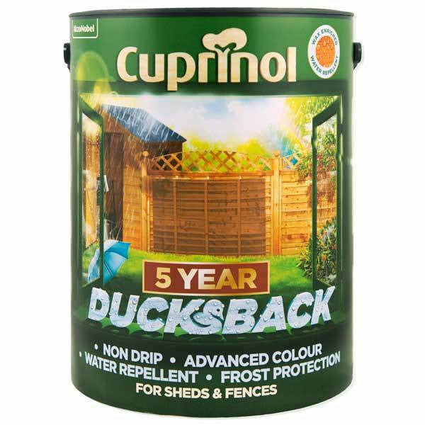 Cuprinol Ducks Back 5L ALL COLOURS
