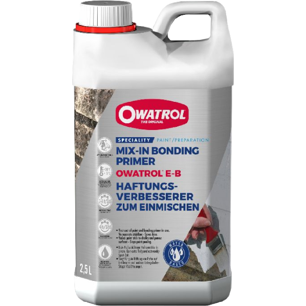 OWATROL E-B ( EMULSA-BOND ) WATER BASED MIX-IN BONDING PRIMER