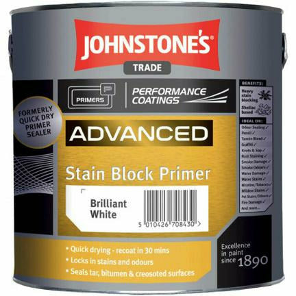 Johnstones Advanced Stain Block Primer 2.5L