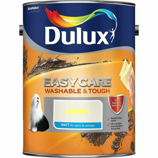 Dulux Easycare Washable & Tough Matt 5L ALL READY MIXED COLOURS