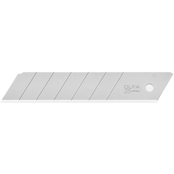 Olfa Silver Snap Off Blades 25mm - Pack of 5
