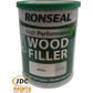 RONSEAL HIGH PERFORMANCE 2 PART WOOD FILLER WHITE & NATURAL