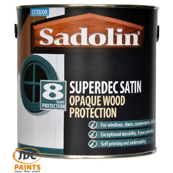 SADOLIN SUPERDEC OPAQUE WOOD PROTECTION 8 YEARS