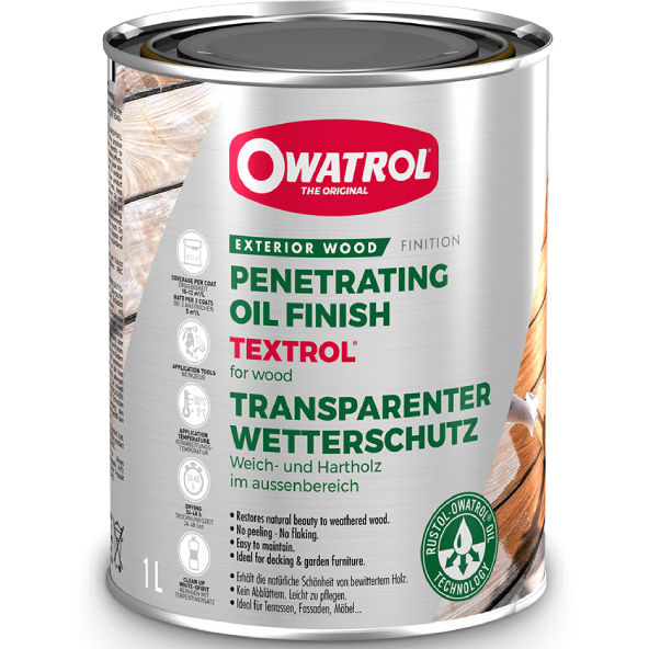 OWATROL TEXTROL PENETRATING OIL FOR WOOD WITH UV PROTECTION